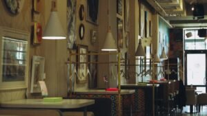 Singapore hawker centre and dining