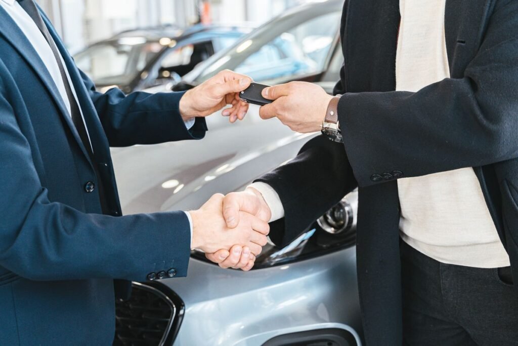 Smartphone displaying a customer review reply on google for google reviews automotive singapore
