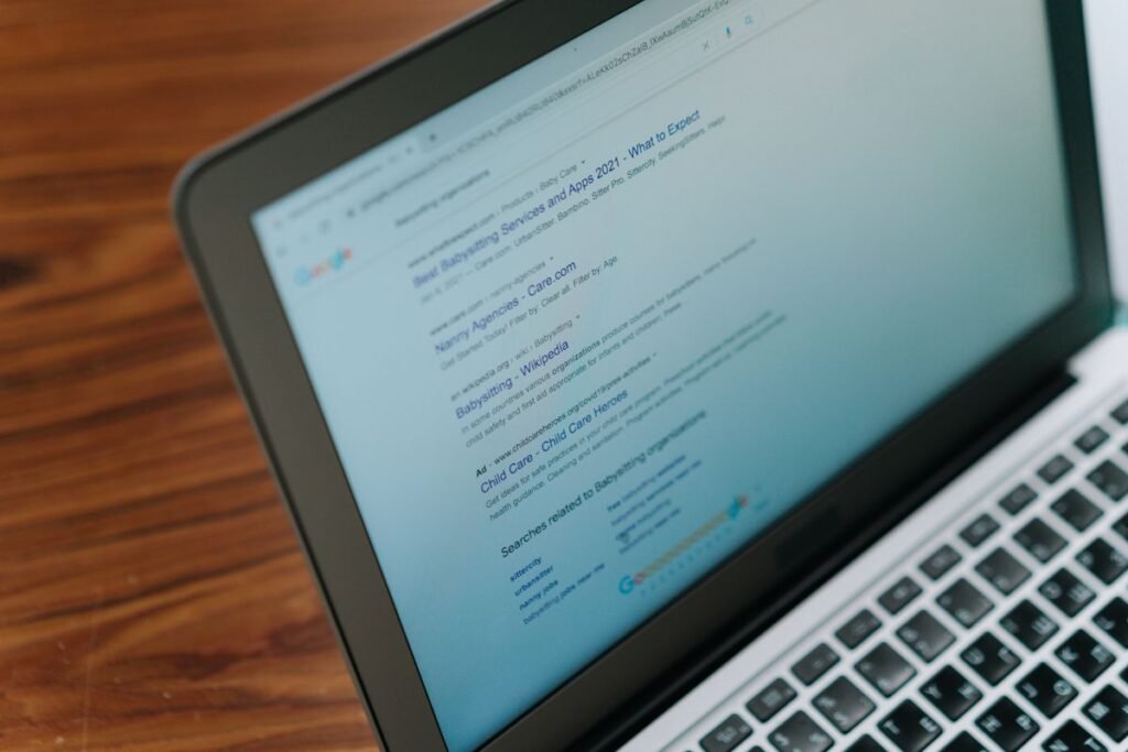 Keyword research spreadsheet open on a desktop monitor for best keywords automotive seo singapore