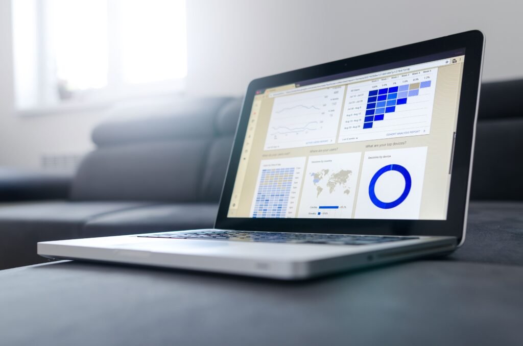 Singapore business owner setting up Google Search Console WordPress Singapore dashboard on a laptop