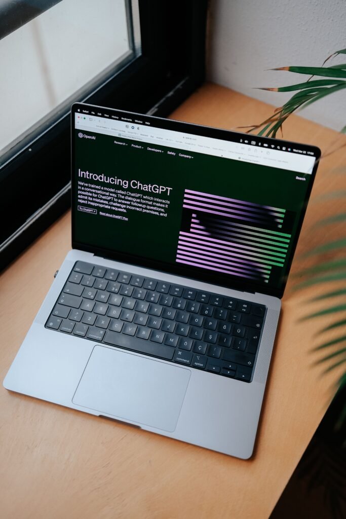 Open laptop on a desk used to test Shopify site speed SEO Singapore performance
